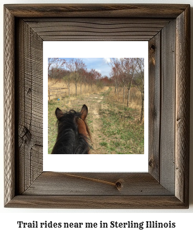 trail rides near me in Sterling, Illinois